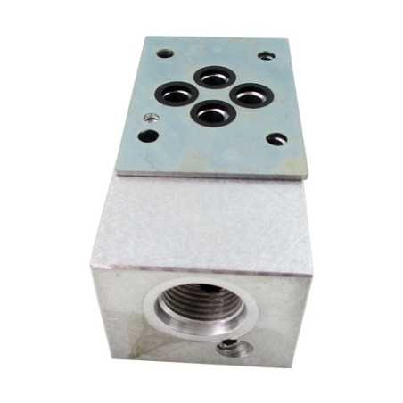 Cetop3 modulaire cartouche 2x2 sur P vers T - CA08A2N