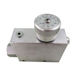 Flow regulator 3V 1/2 A VRFC3 V 34 steel