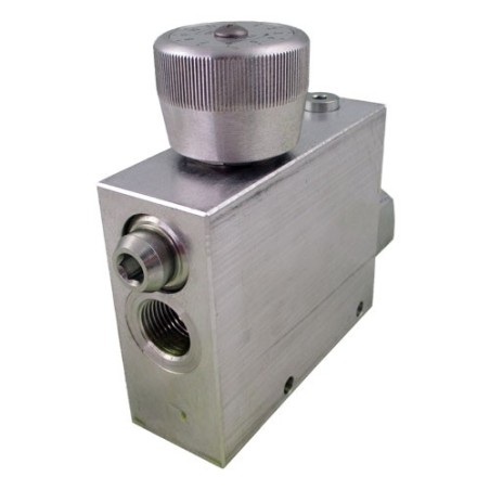 Flow regulator 3V 1/2 A VRFC3 V 34 steel