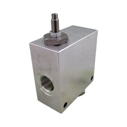 2-way flow regulator 3/4" - Flow control valve
