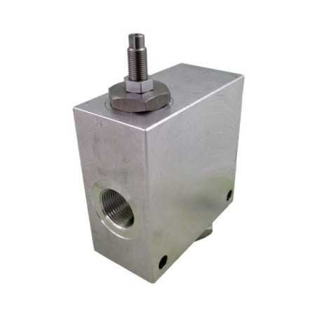 2-way flow regulator 3/4" - Flow control valve