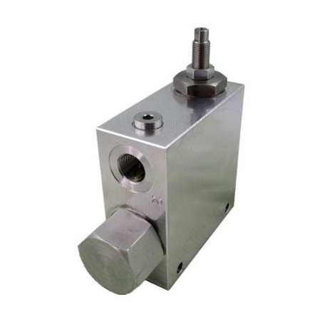 Flow regulator 3V 3/8 VRFC3 D 38 adjusting screw