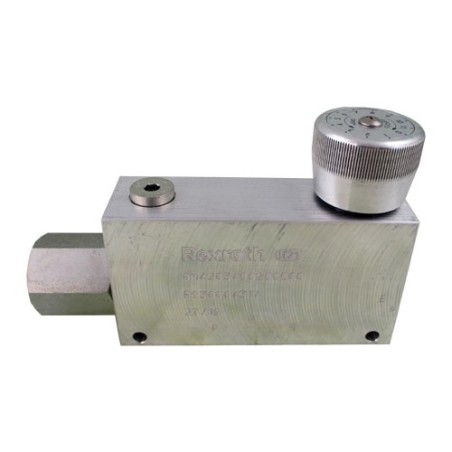 Flow regulator 3V 1/2 VRFC3C M 12.A setting graduated handwheel