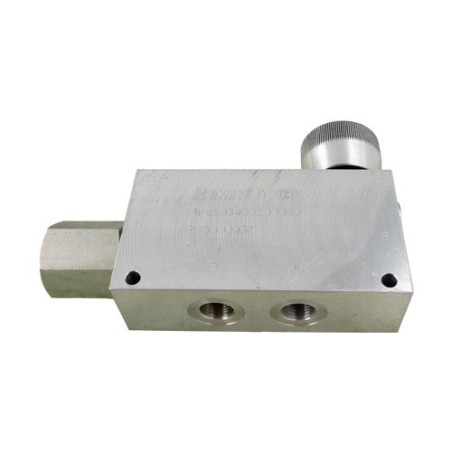 Flow regulator 3V 1/2 VRFC3C M 12.A setting graduated handwheel