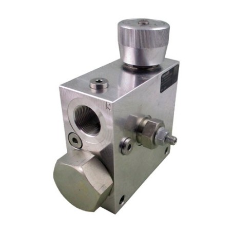 Flow regulator 3V 3/8 VRFC3 VSAN M 38A setting graduated handwheel