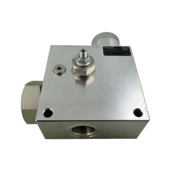 Flow regulator 3V 3/8 VRFC3 VSAN M 38A setting graduated handwheel