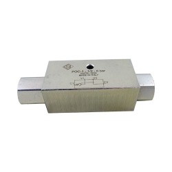 Clapet piloté SE 1/2 POC 1 50l/mn 350 bar PO 6 bar