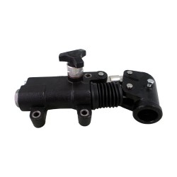 Pompe à main en ligne 20 cm3 soufflet et volant de décompression