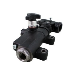 Pompe à main en ligne 20 cm3 soufflet et volant de décompression