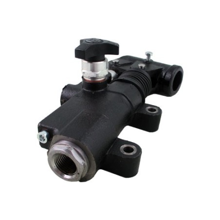 Pompe à main en ligne 20 cm3 soufflet et volant de décompression