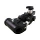 In-line hand pump 20 cm3 bellows + decompression handwheel