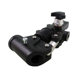 Pompe à main en ligne 20 cm3 soufflet et volant de décompression