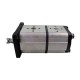 Dual gear pump 2+2 22.50+11.20cc right flange conical 1/8