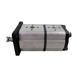 Dual gear pump 2+2 22.50+11.20cc right flange conical 1/8