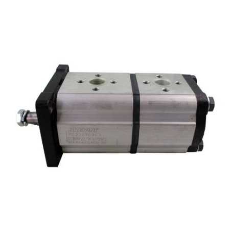 Dual gear pump 2+2 22.50+11.20cc right flange conical 1/8