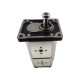 Dual gear pump 2+2 22.50+11.20cc right flange conical 1/8