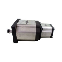 gear pump 3+2 dual 44.00+16.00cc rot.D br std italiancon.1/8