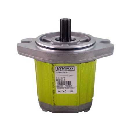 gear pump 2 simple16.00cc rot.D SAE A 9 dents -
