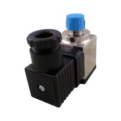 Pressostat  50 à 300 bar réglable NO/NF à piston 1/4 conique