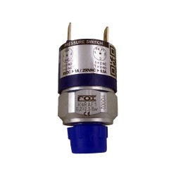 Pressostat 0.2 à 2.5 bar réglable NO/NF à membrane G1/4 cylindrique