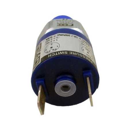 Pressostat   0.2 à 2.5 bar réglable NO/NF à membrane G1/4 cylindrique
