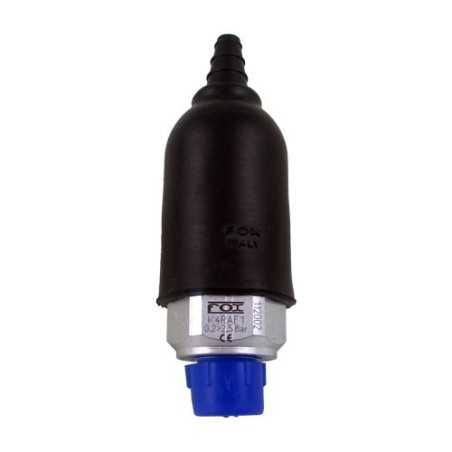 Pressostat   0.2 à 2.5 bar réglable NO/NF à membrane G1/4 cylindrique
