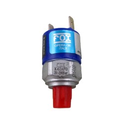 Pressostat 20 à 300 bar réglable NO à piston 1/8 cylindrique 48V