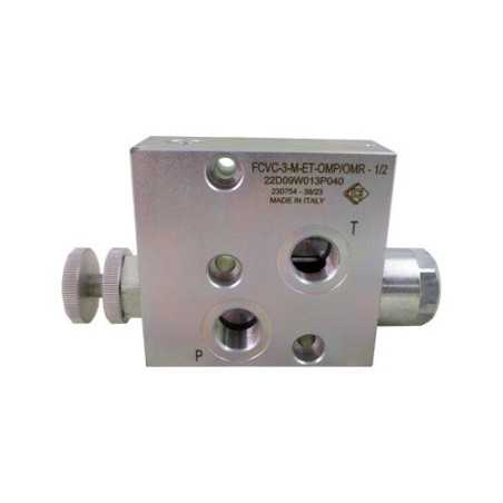 Régulateur 4V 1/2 FCVC3MET OMP/OMR flasquable