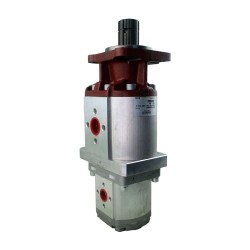 Pompe à engrenage 3+2 double 36.00+22.00cc rot.D br std italien con. 1/8