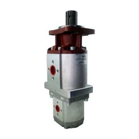 Dual gear pump 3+2 36.00+20.00cc right flange conical 1/8