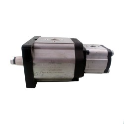 gear pump 3+2 dual 44.00+16.00cc rot.D br std italiancon.1/8