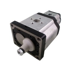 gear pump 3+2 dual 44.00+16.00cc rot.D br std italiancon.1/8