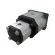 gear pump 3+2 dual 44.00+16.00cc rot.D br std italiancon.1/8