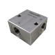 Bloc 3/8 alu cavité 018 / CA 08 A2N