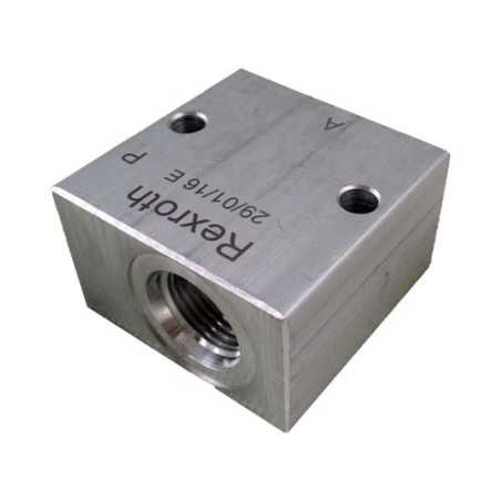 block 3/8 alu cavity 018