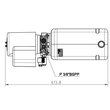 Pompe hydraulique 12v 