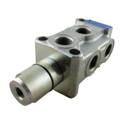 Déviateur 6V  60l/mn 1/2 VS152 6B I P1 commande hydro/pneumatique