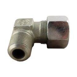 suction tube 90° 1/4 - CM12/08X13 CO L + bague + écrou