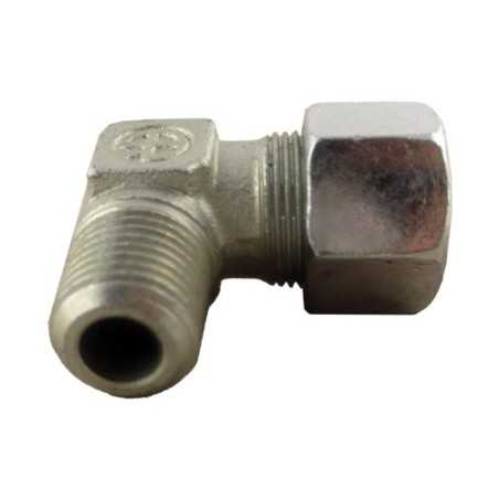 suction tube 90° 1/4 - CM12/08X13 CO L + bague + écrou