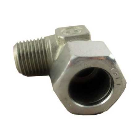 suction tube 90° 1/4 - CM12/08X13 CO L + bague + écrou