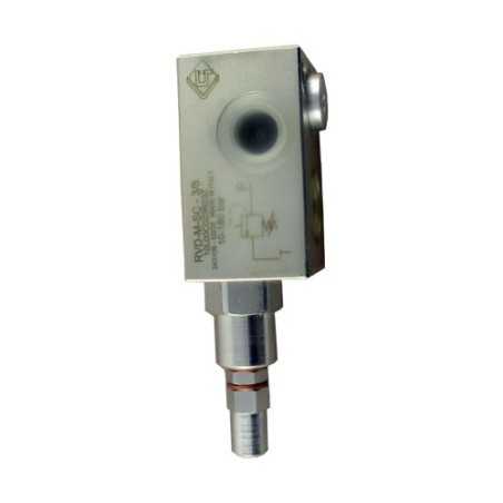 LP  30l/mn body 1/4 VMP 14 L 10 à 50 bar adjusting screw