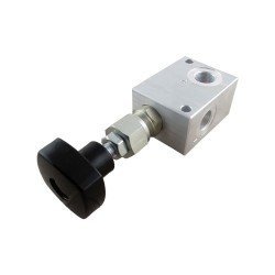 LP  30l/mn block 3/8 VSC 30 V 38 200 bar setting handwheel