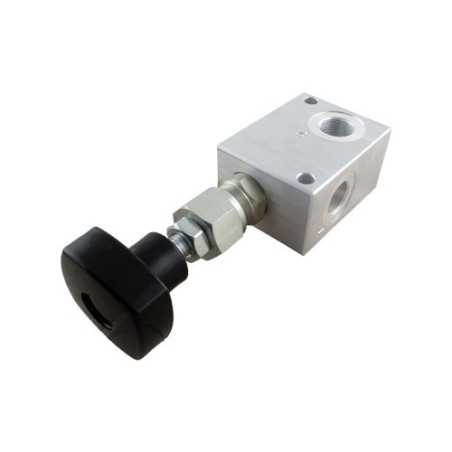 LP  30l/mn block 3/8 VSC 30 V 38 200 bar setting handwheel