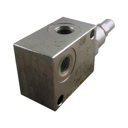 LP  30l/mn body 1/4 VMP 14 L 10 à 50 bar adjusting screw