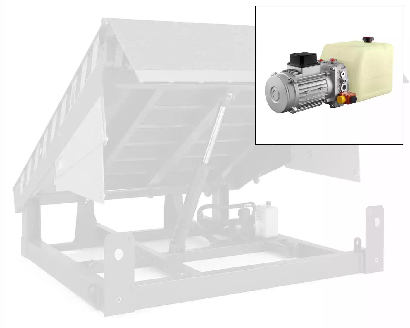 Dock hydraulic pump