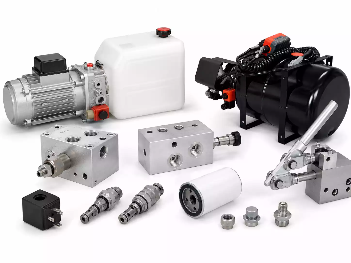 composants hydrauliques