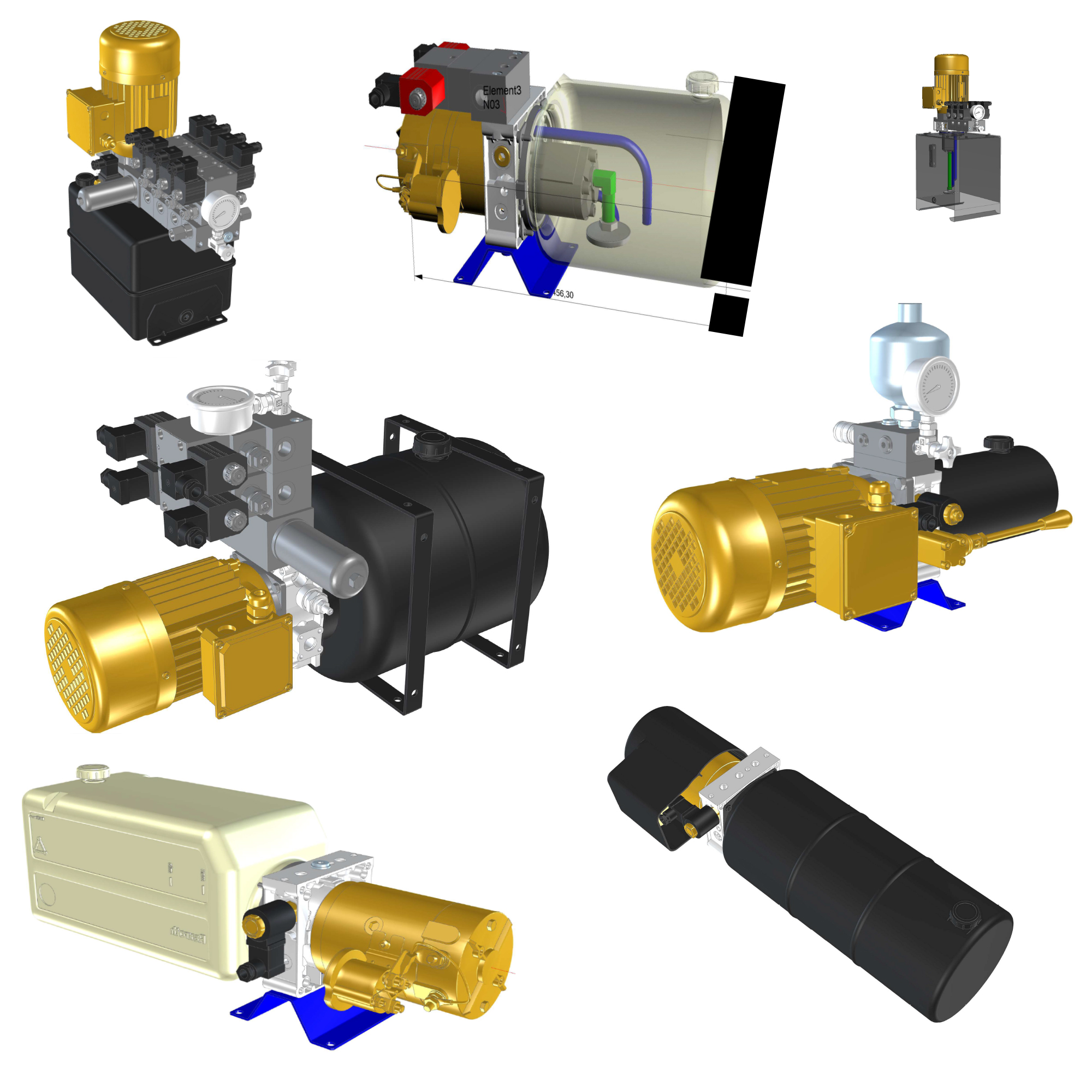 Centrale hydraulique sur mesure